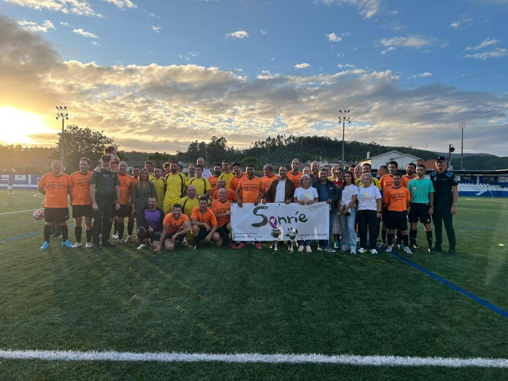 Caldas de Reis gana el partido más importante: la&nbsp;solidaridad