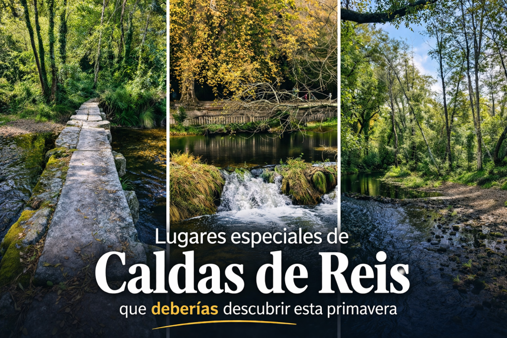 Lugares especiales de Caldas de Reis que deberías descubrir esta&nbsp;primavera